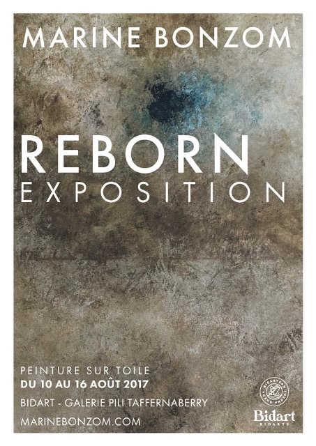 Marine Bonzom - Artiste Peintre Biarritz - Reborn Exposition