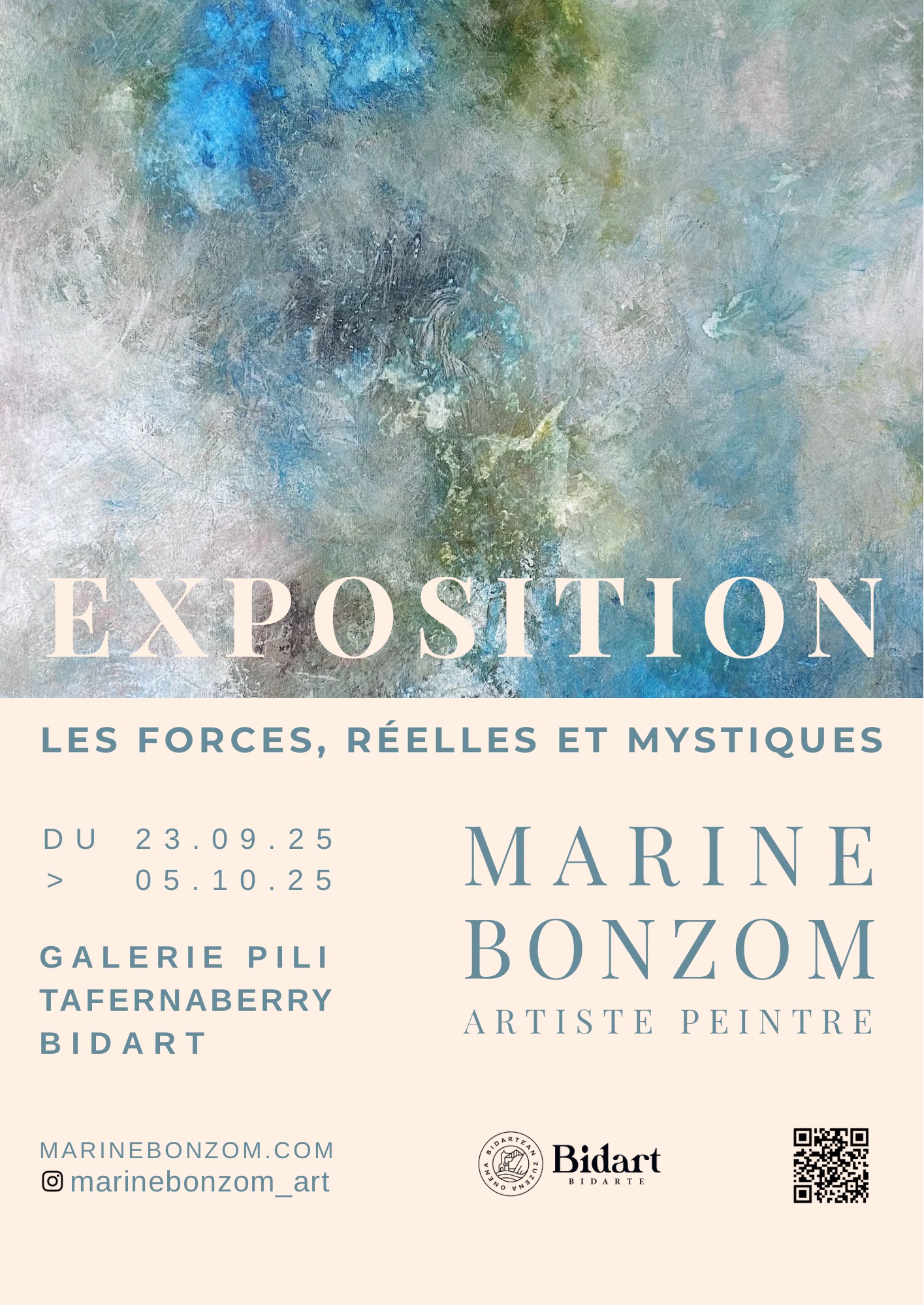 Marine Bonzom - Artiste Peintre Biarritz - Exposition - Bidart