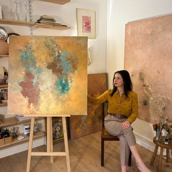 Marine Bonzom - Artiste Peintre Biarritz - Atelier